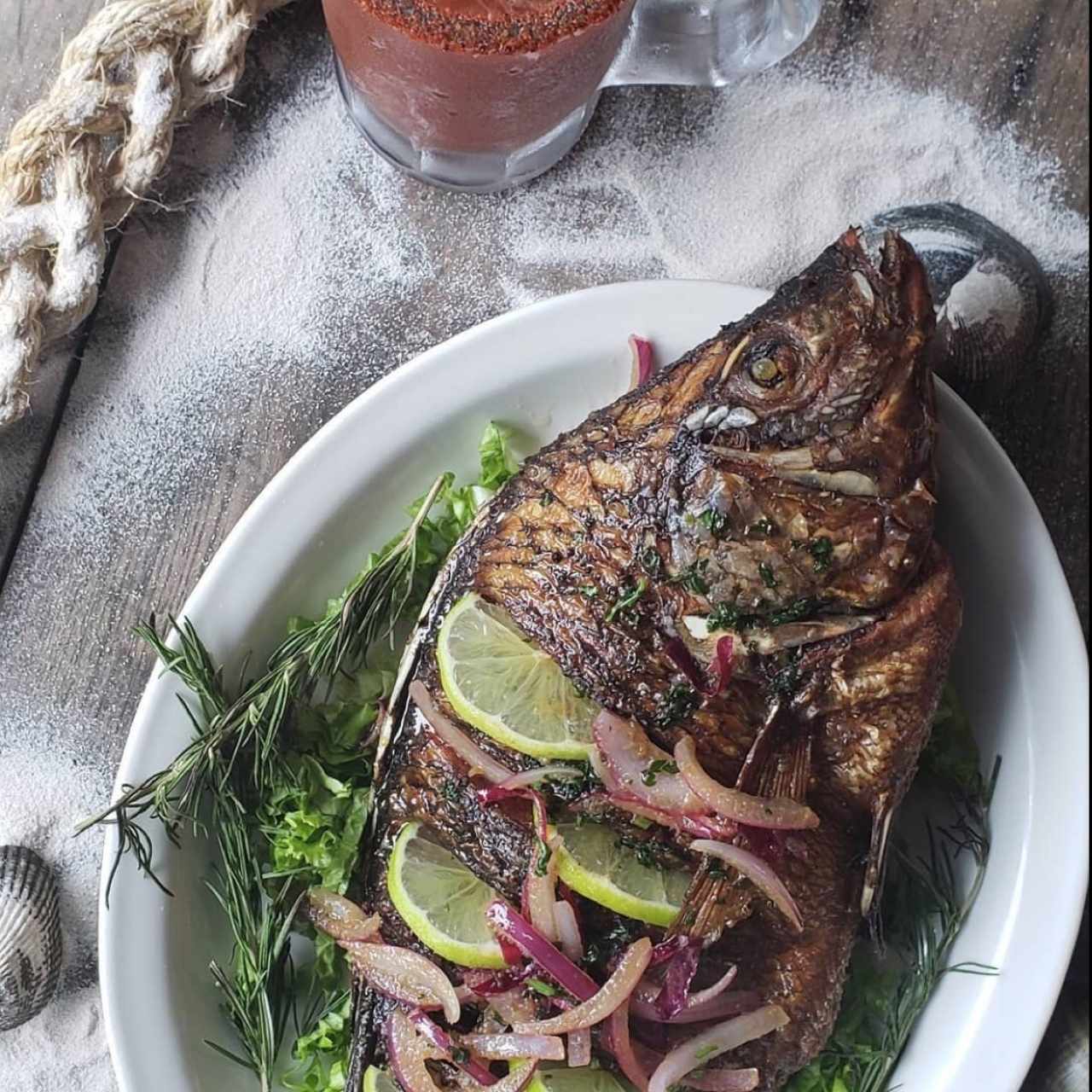 deliciosa mojarra 