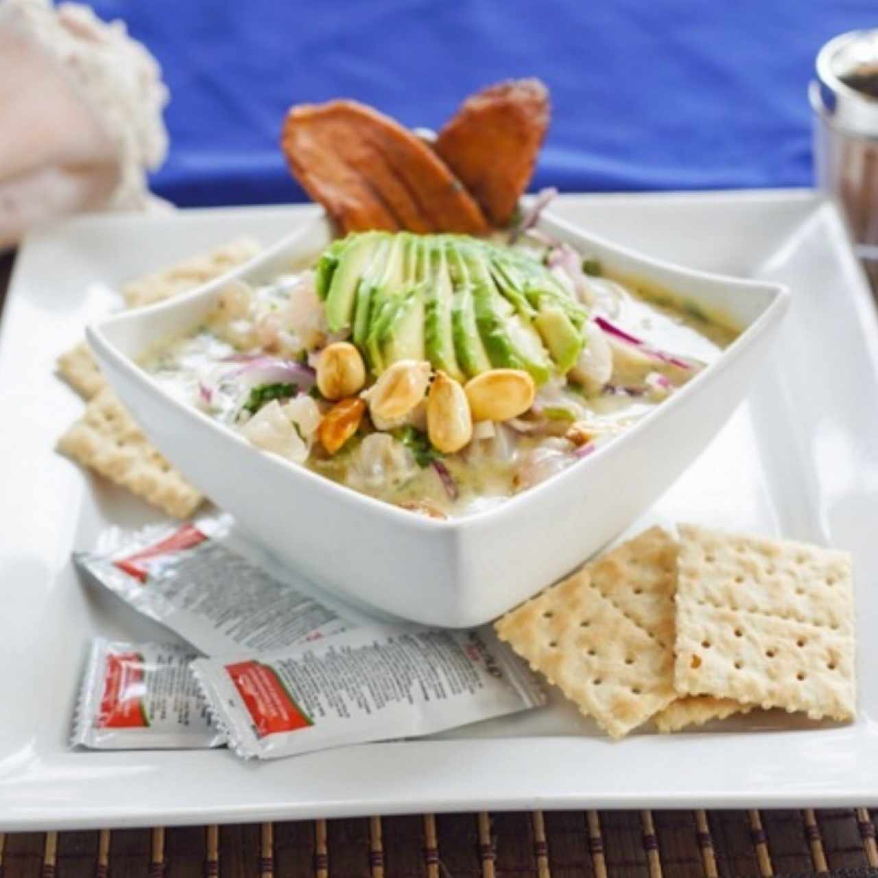ceviche peruano delicioso