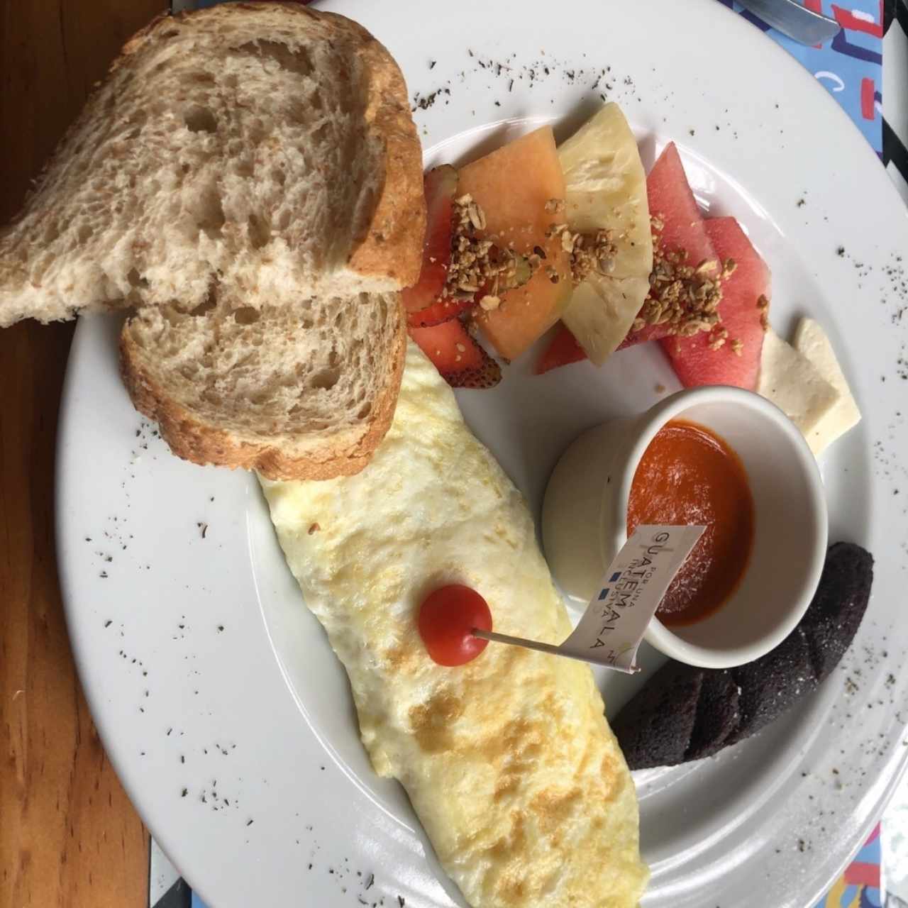 Omellette (de claras)