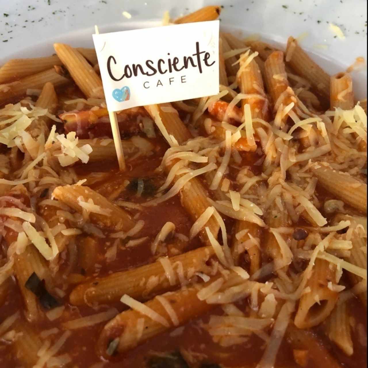 Pasta Integral a la Boloñesa 