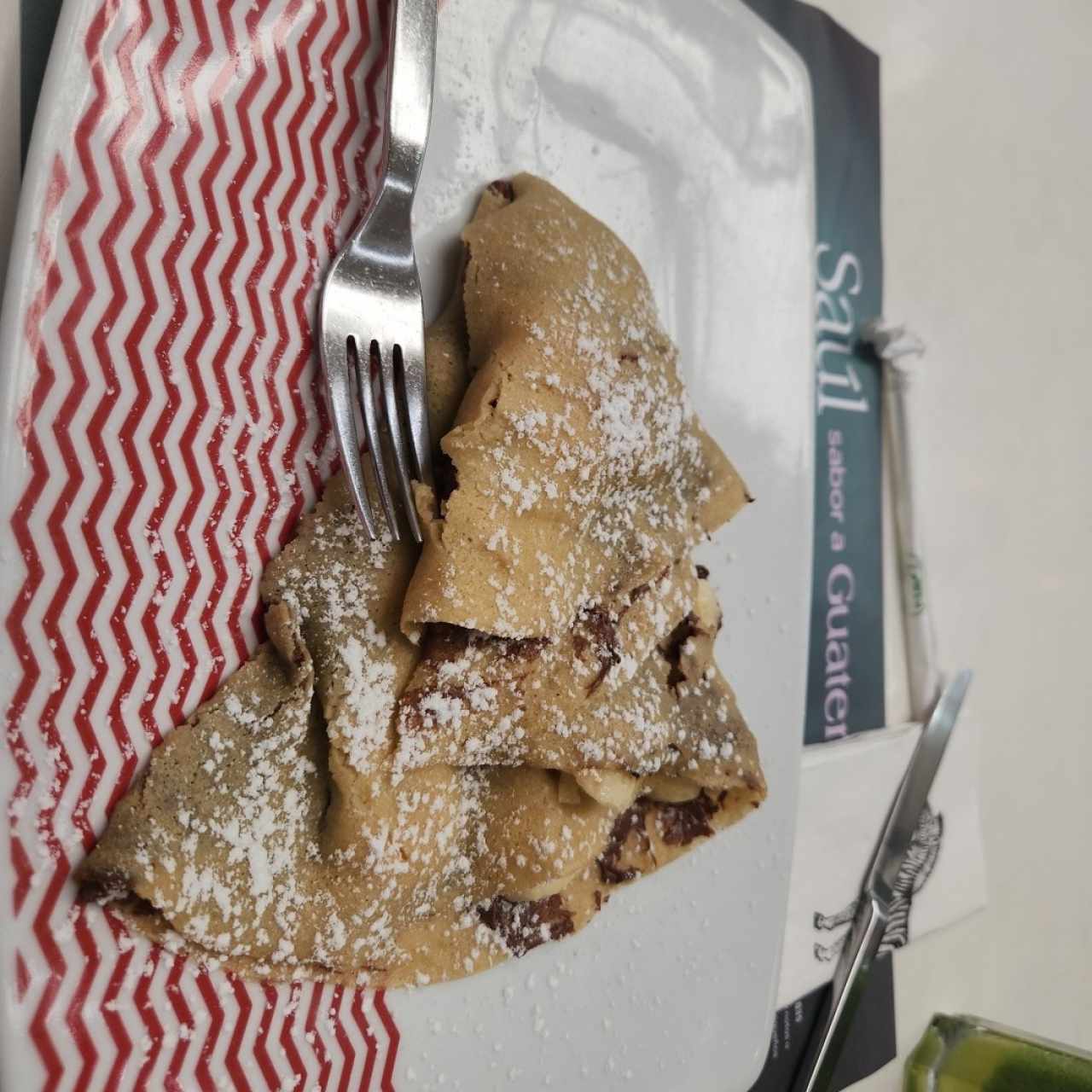crepa de Nutella y banano