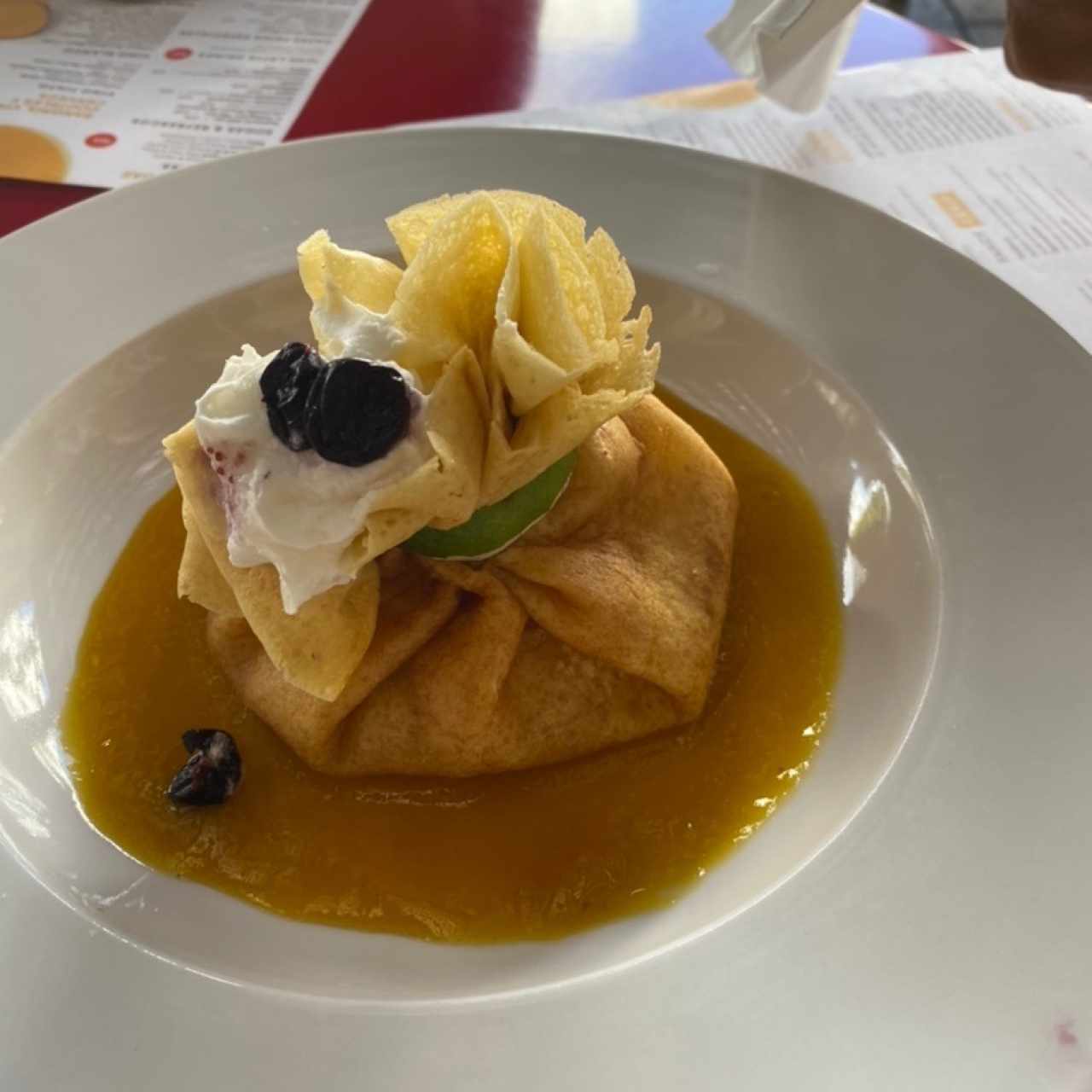 crepe de mango