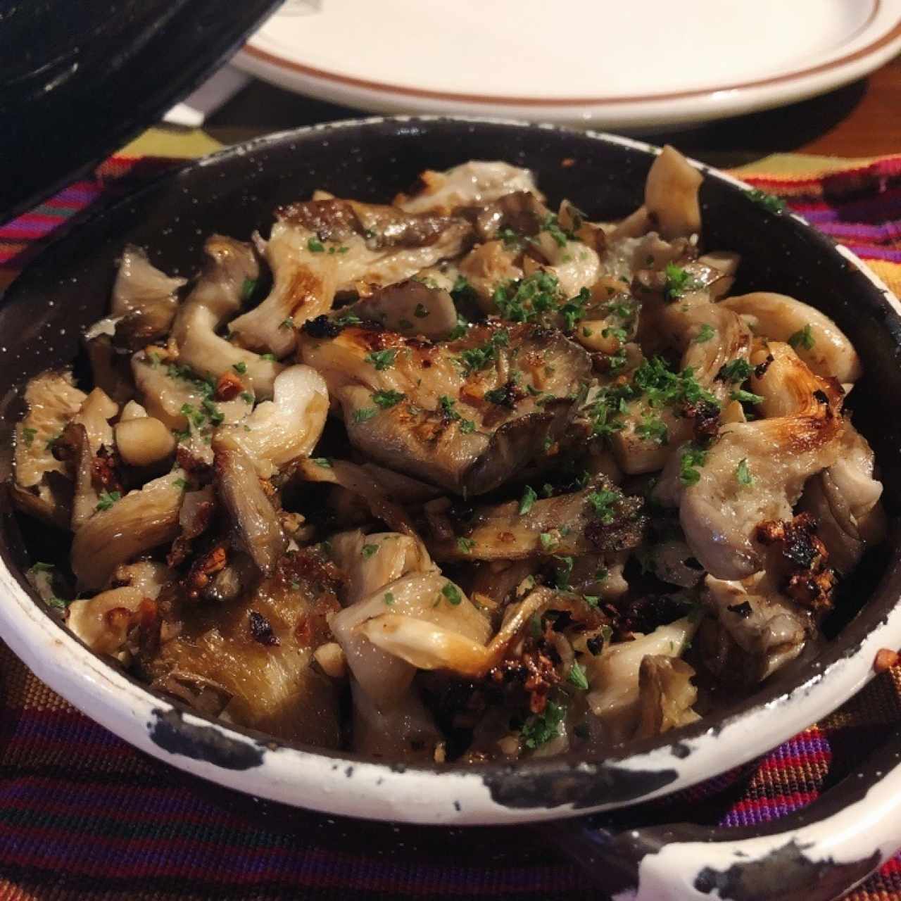 Hongos Pleurot a la parrillada