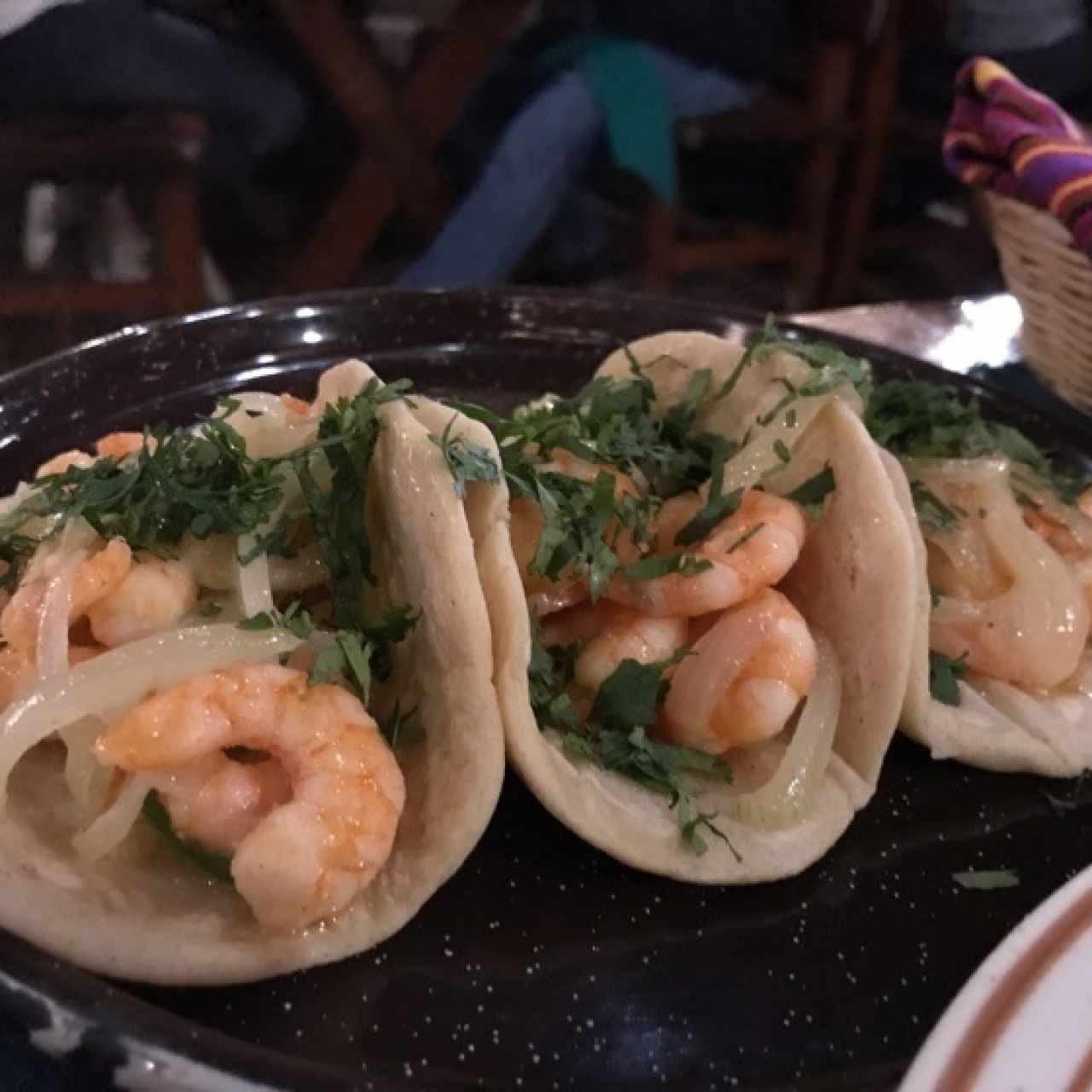 Tacos y Fajitas Tacos de camarón