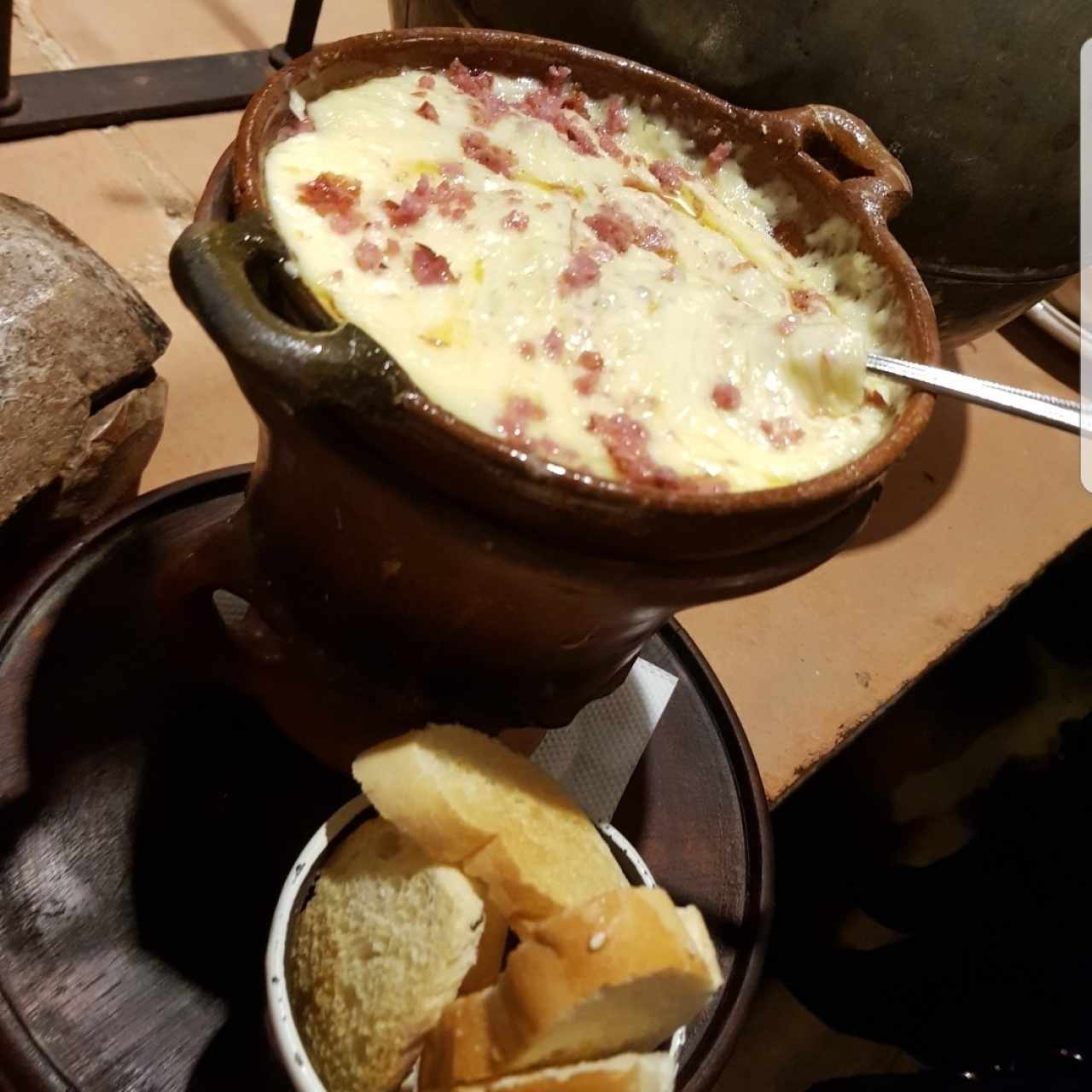 fondue de quesos