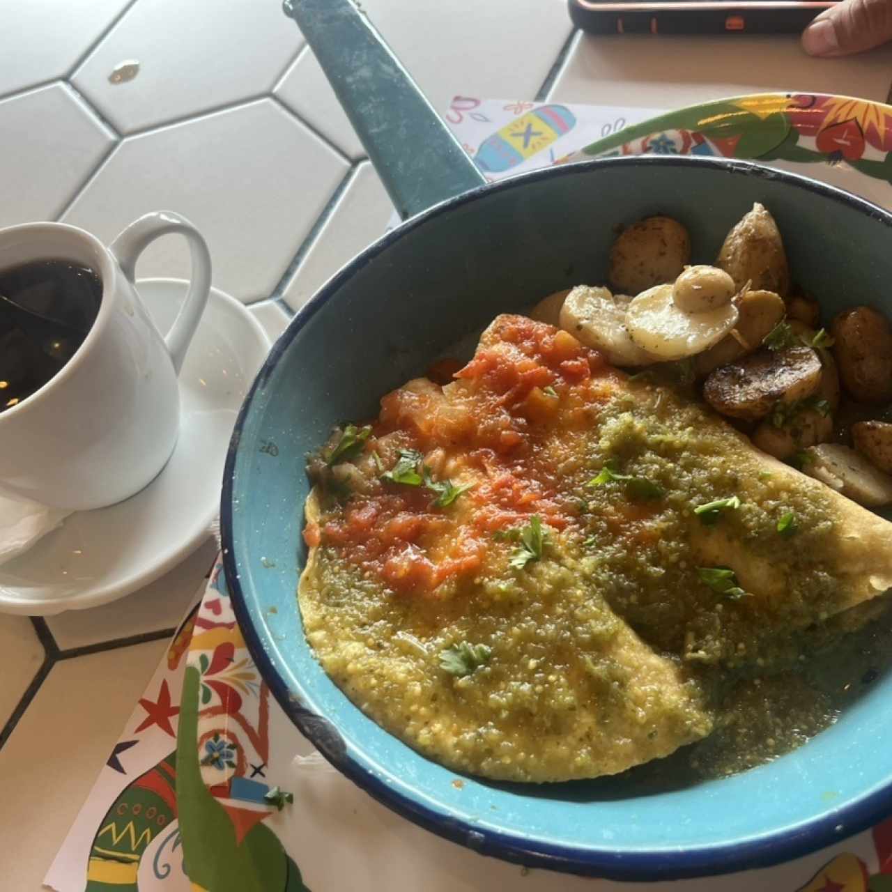 Enchiladas sincronizadas 