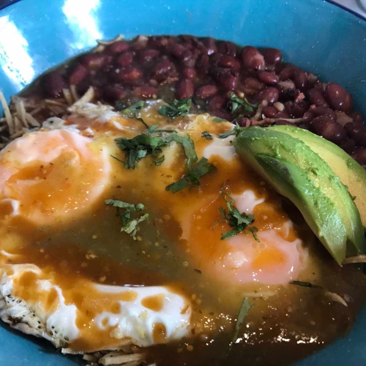 huevos en su salsa.