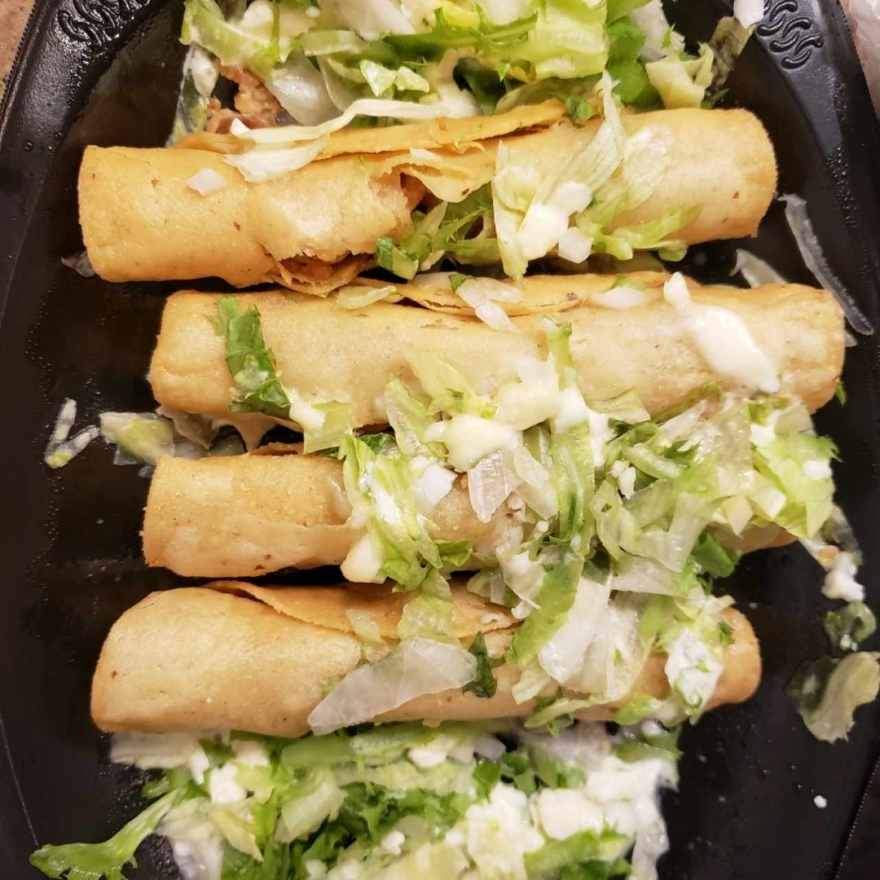 Cenas - Flautas de Pollo