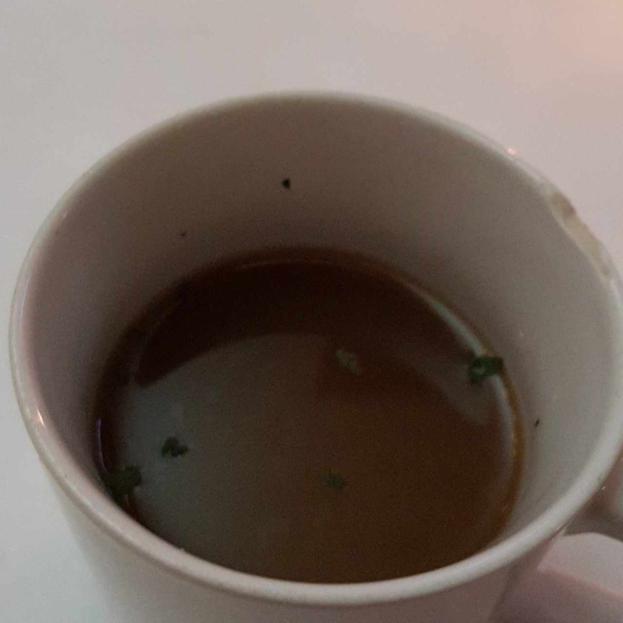caldo de entrada