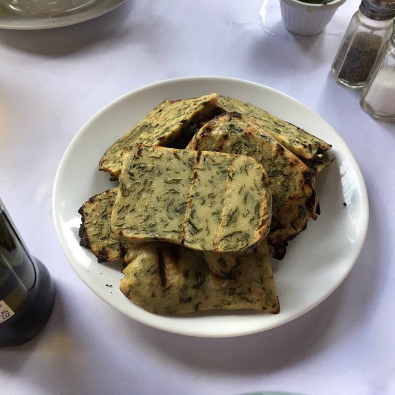 Rodajas de tamalito de chipilin