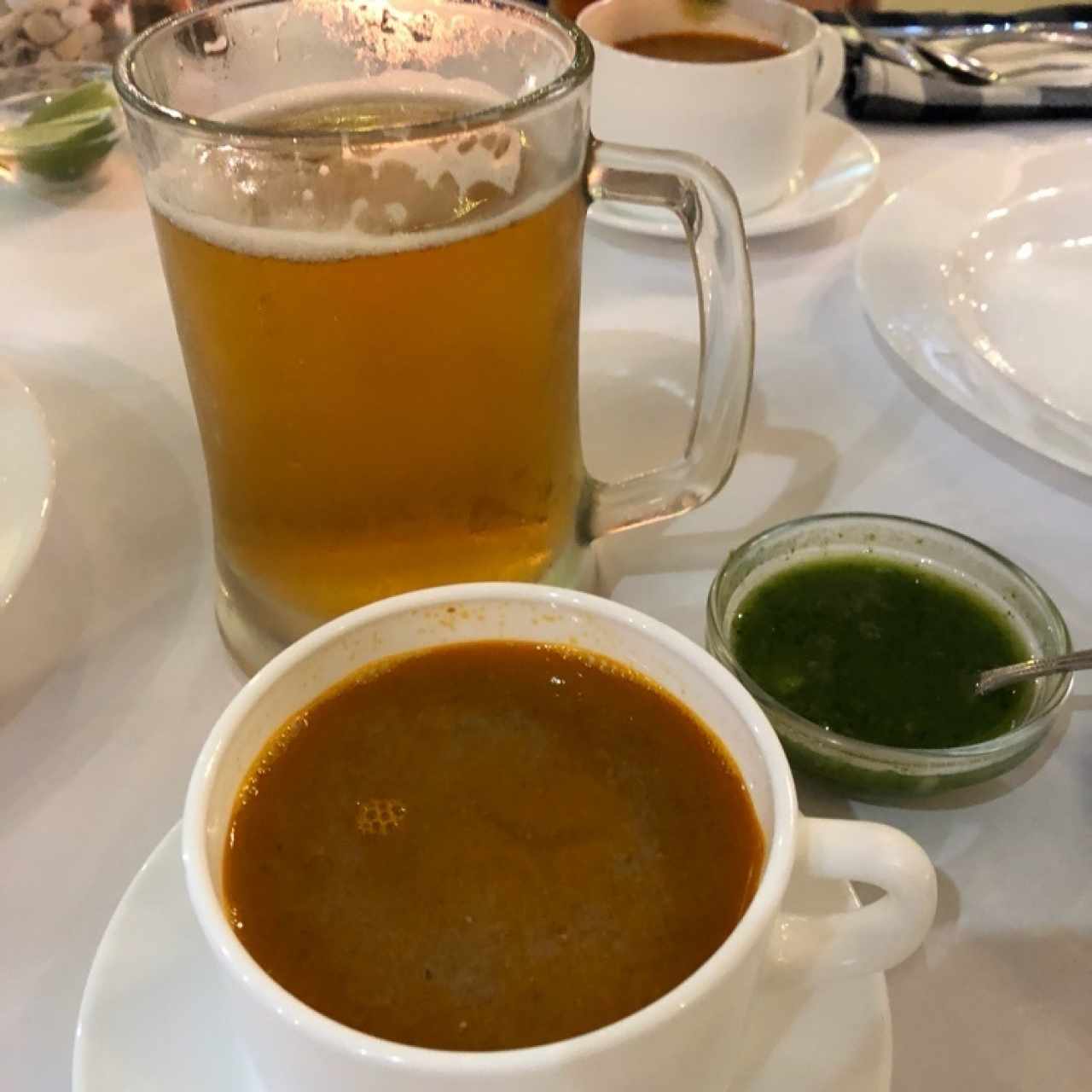 sopita de entrada... deliciosa!