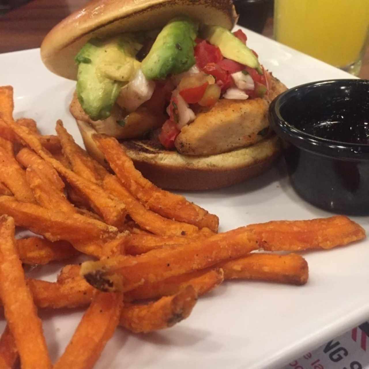 Lunch - Caribbean Chicken Sandwich