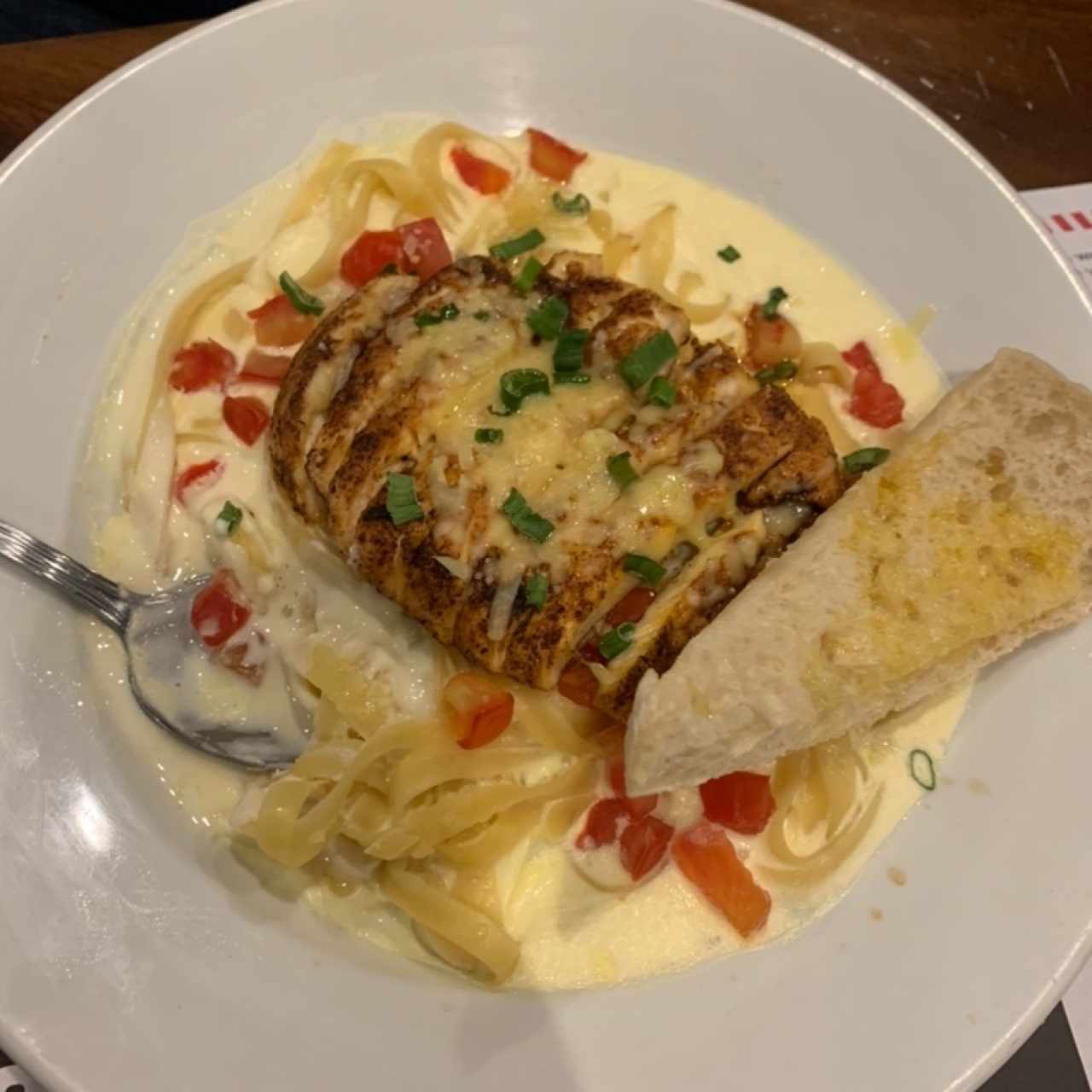 Friday's Favorites - Blackened Chicken Alfredo