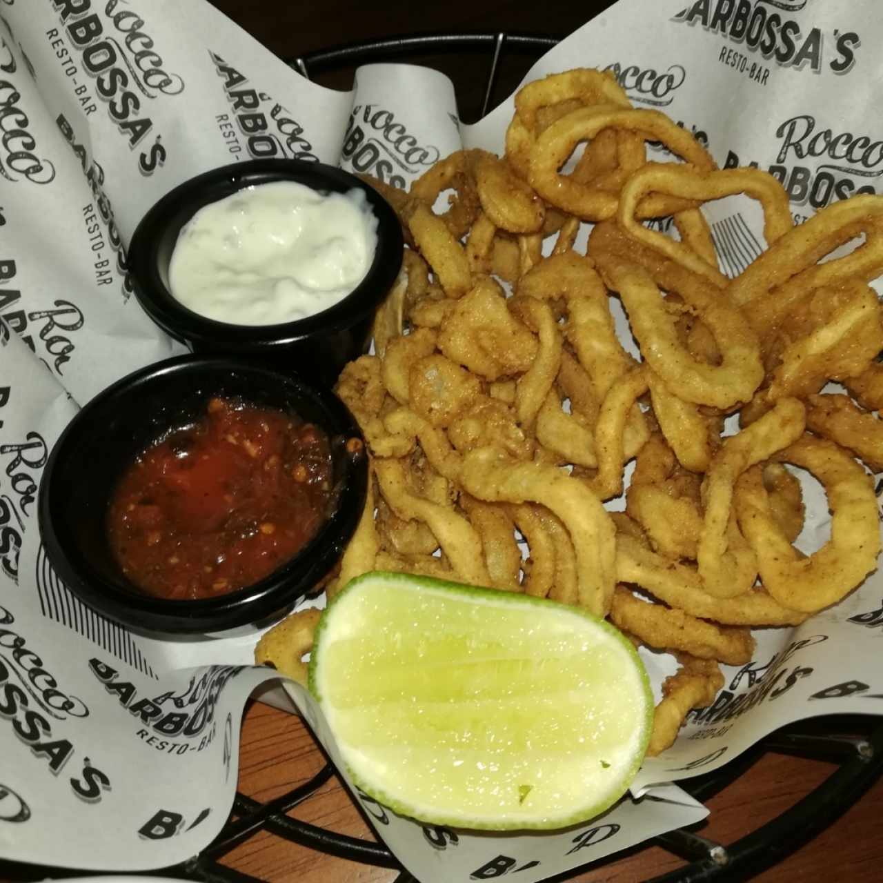 Entradas - Calamares Fritos