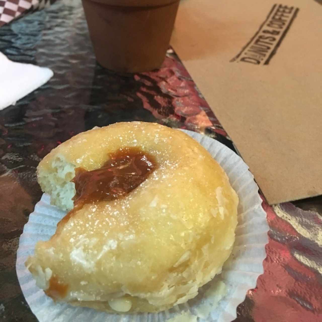 Dona de dulce de leche 