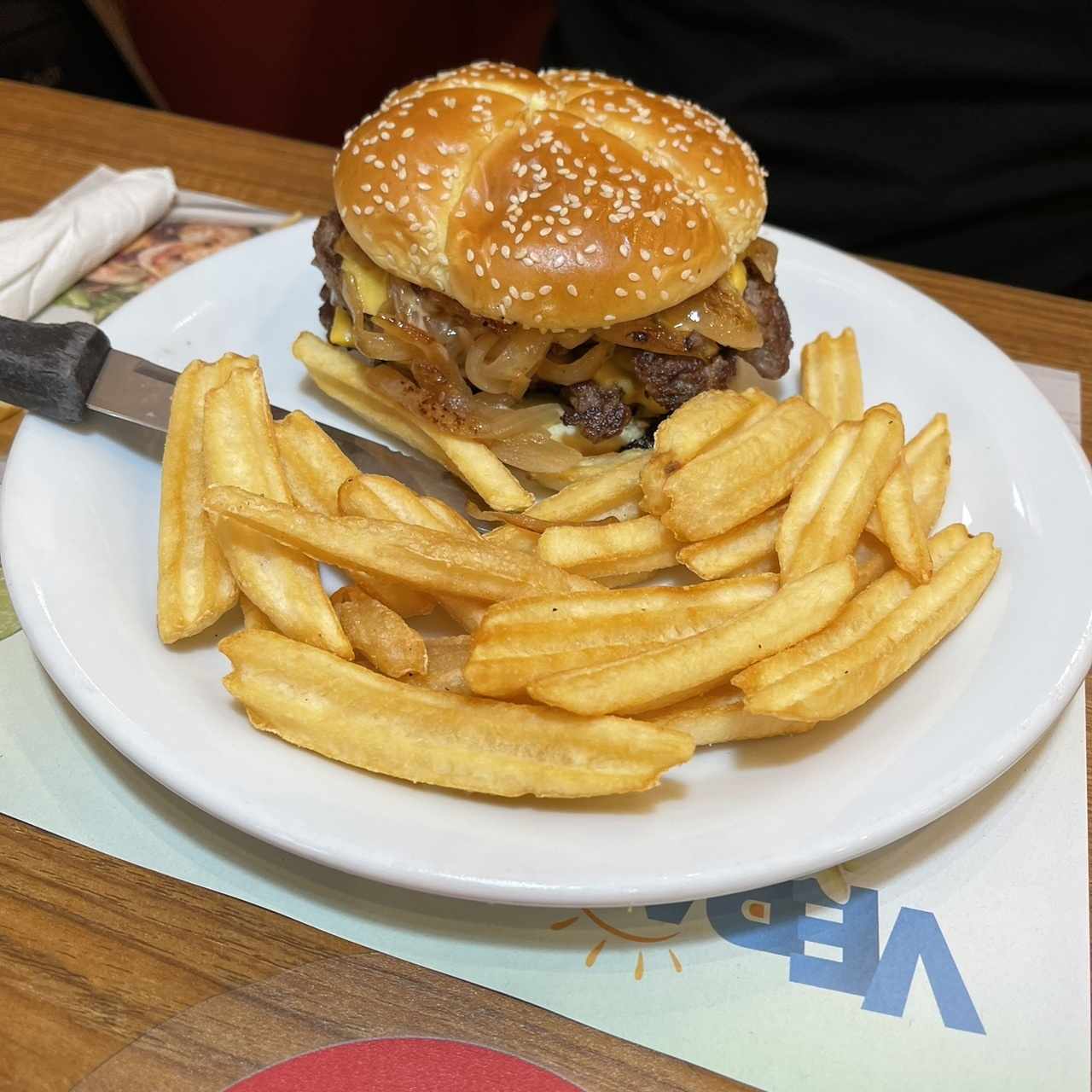 HAMBURGUESAS - Double Cheese Burger