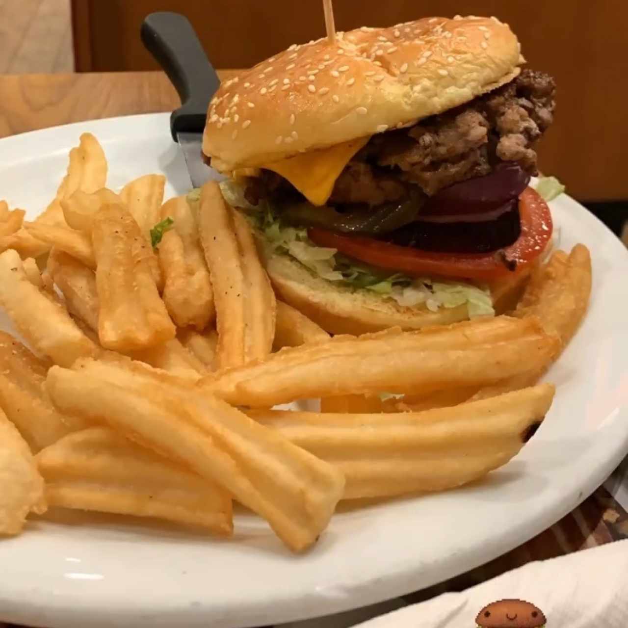 HAMBURGUESAS - Double Cheese Burger