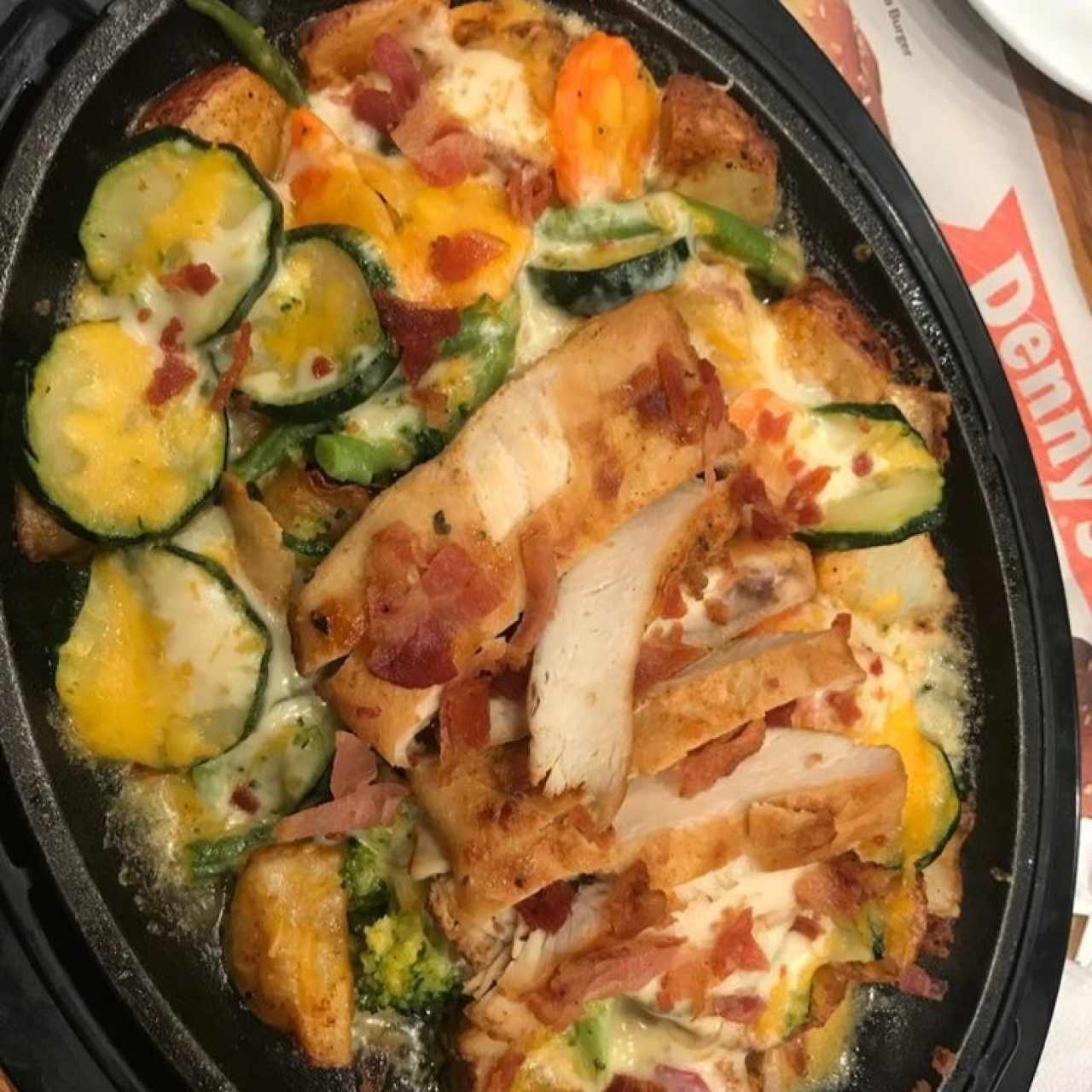Chicken Loaded Potato Skillet