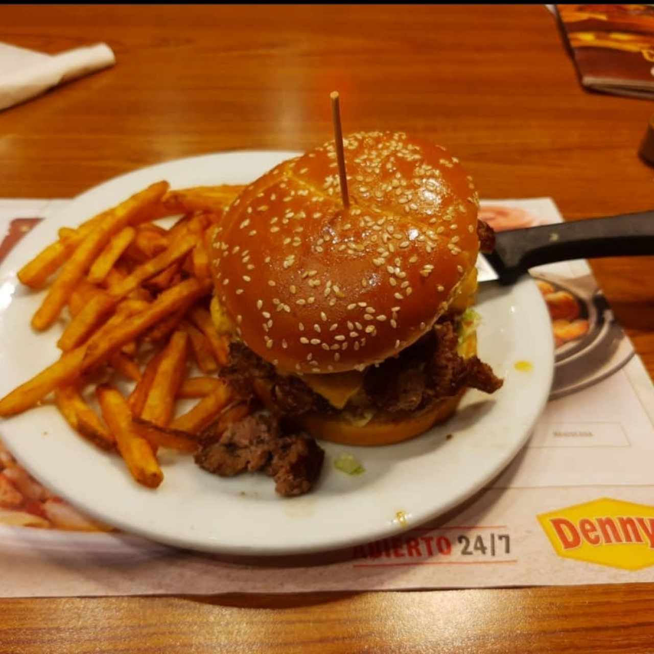 doble cheesburger