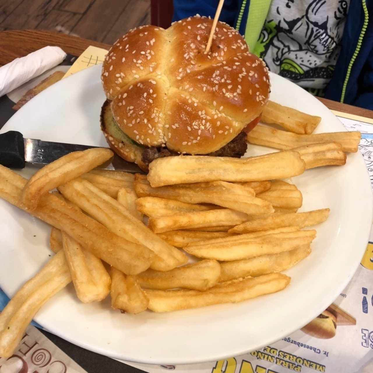FAST MENÚ - Classic Cheeseburger