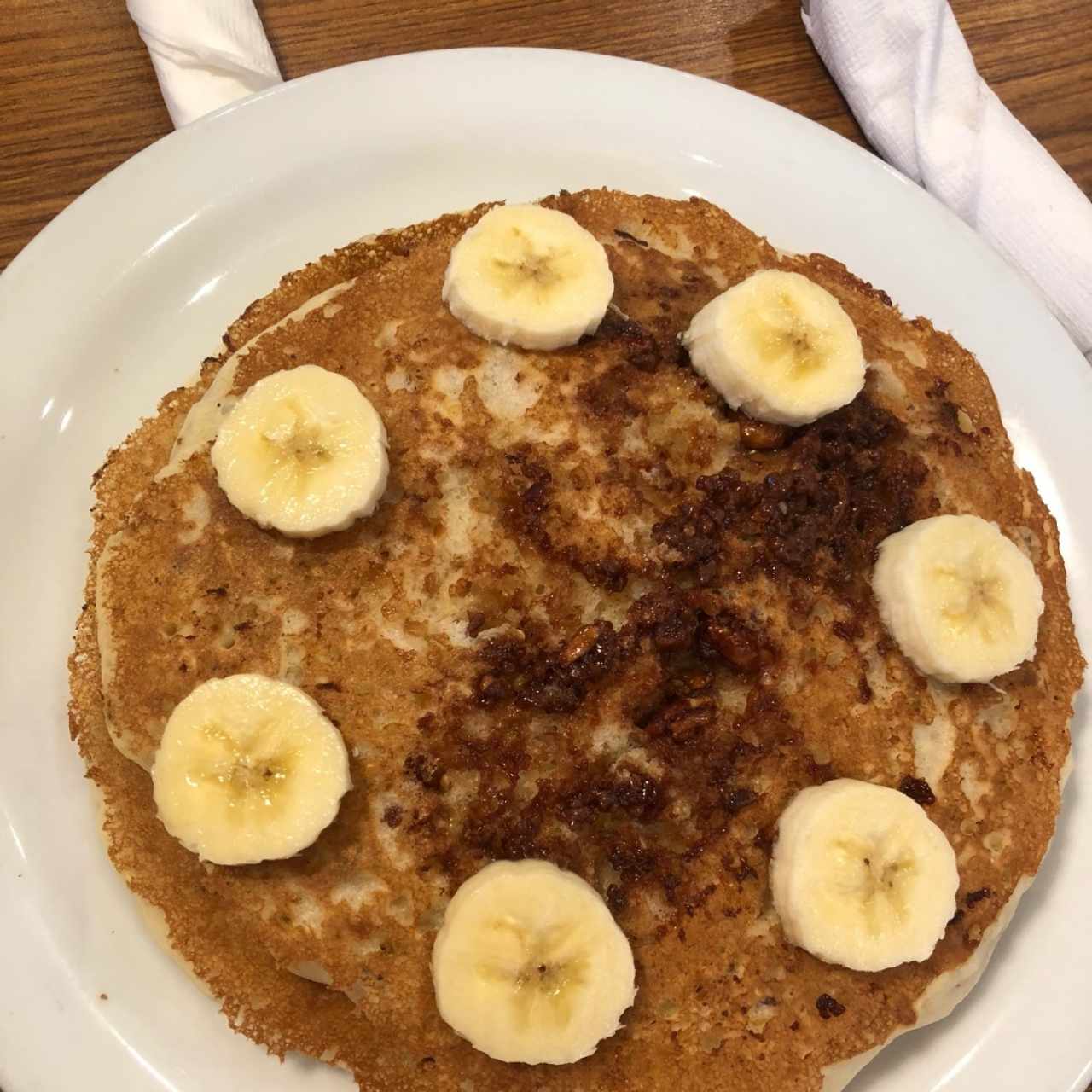 Double Berry Banana Pancake Breakfast