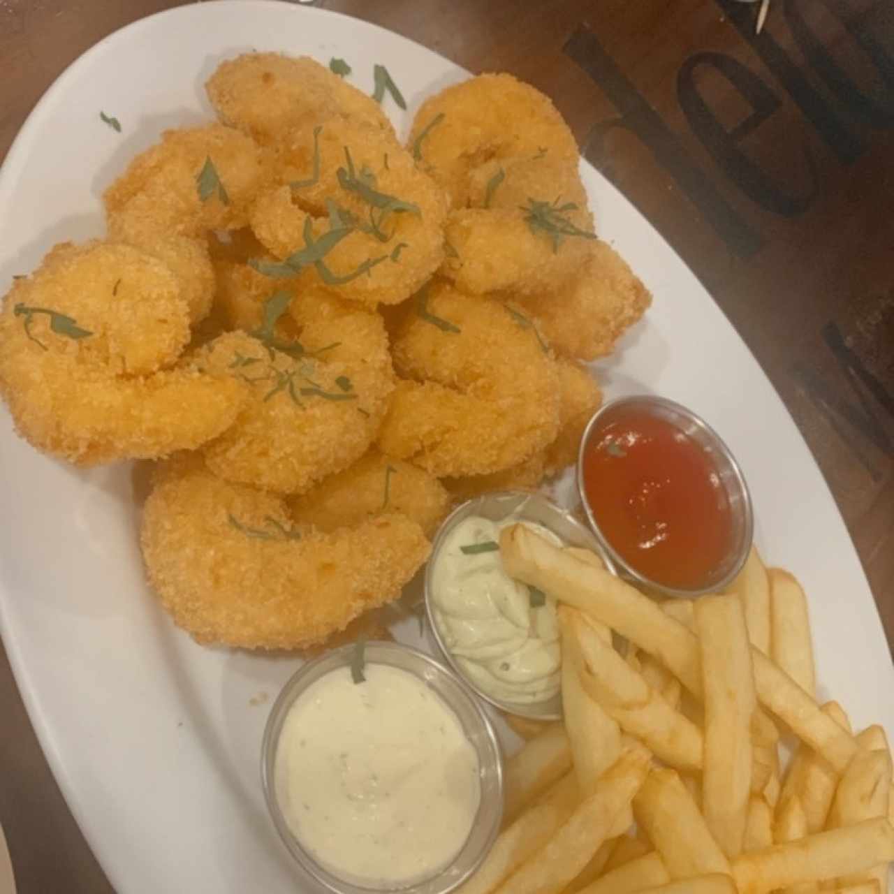 Camarones Empanizados