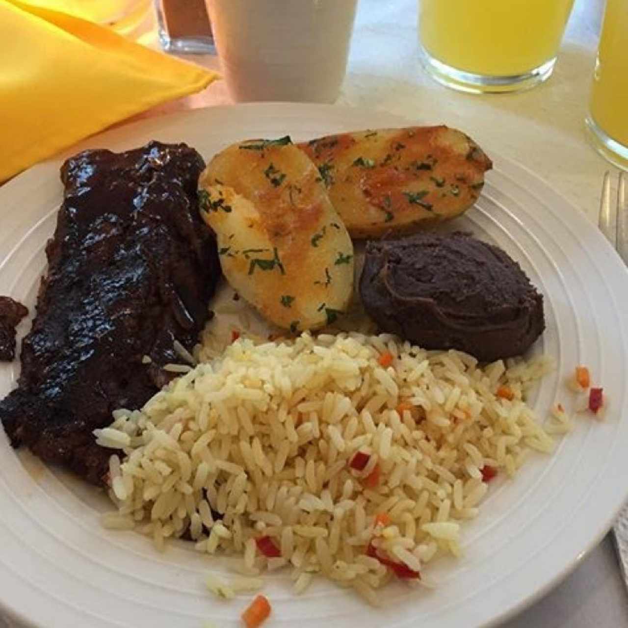 costilla en barbacoa 