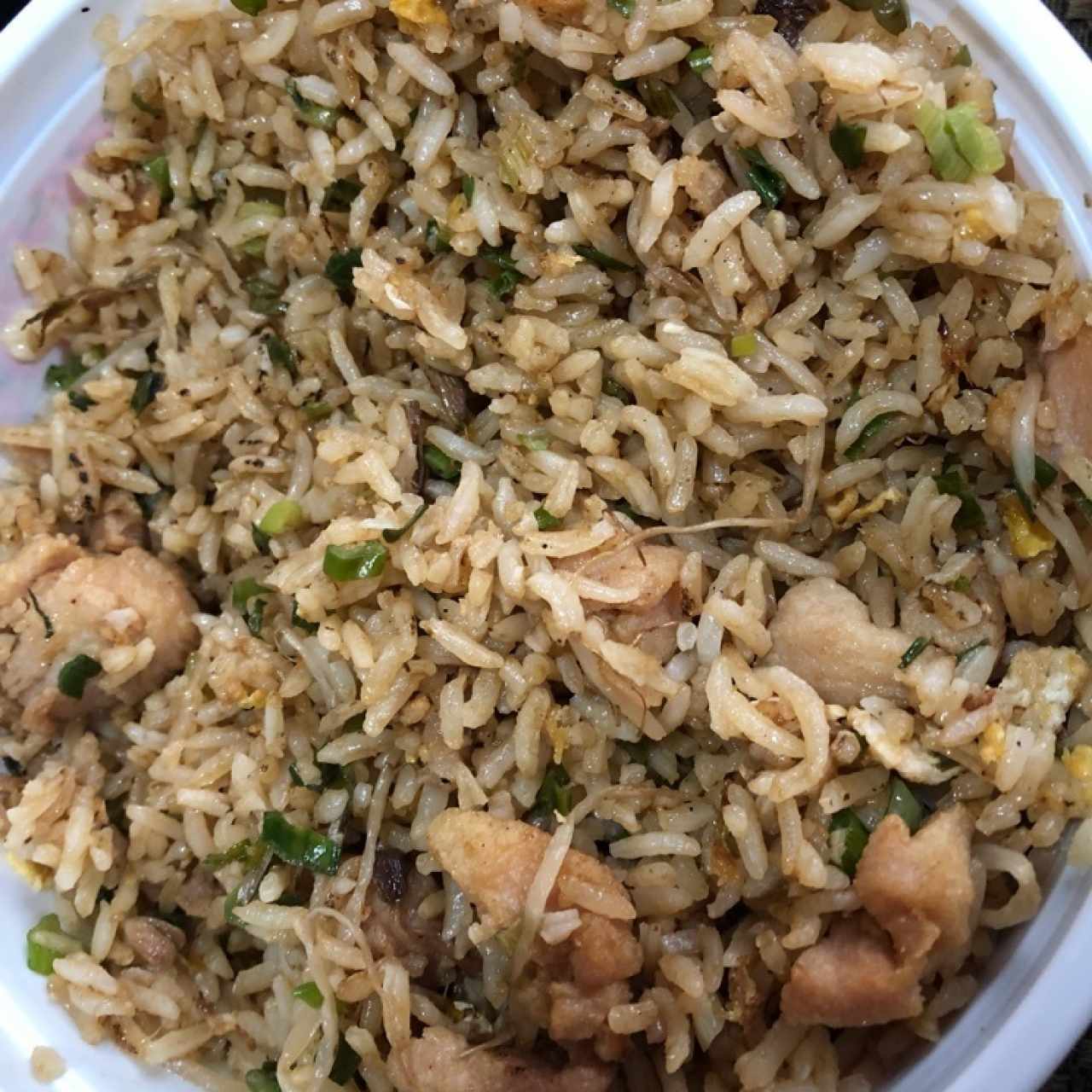 arroz frito de pollo