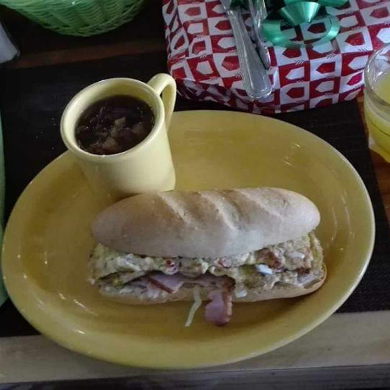 Sandwich de pollo 