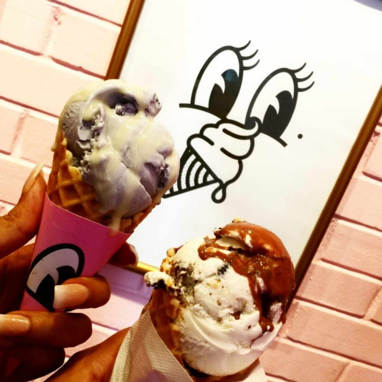 helado de lavanda 