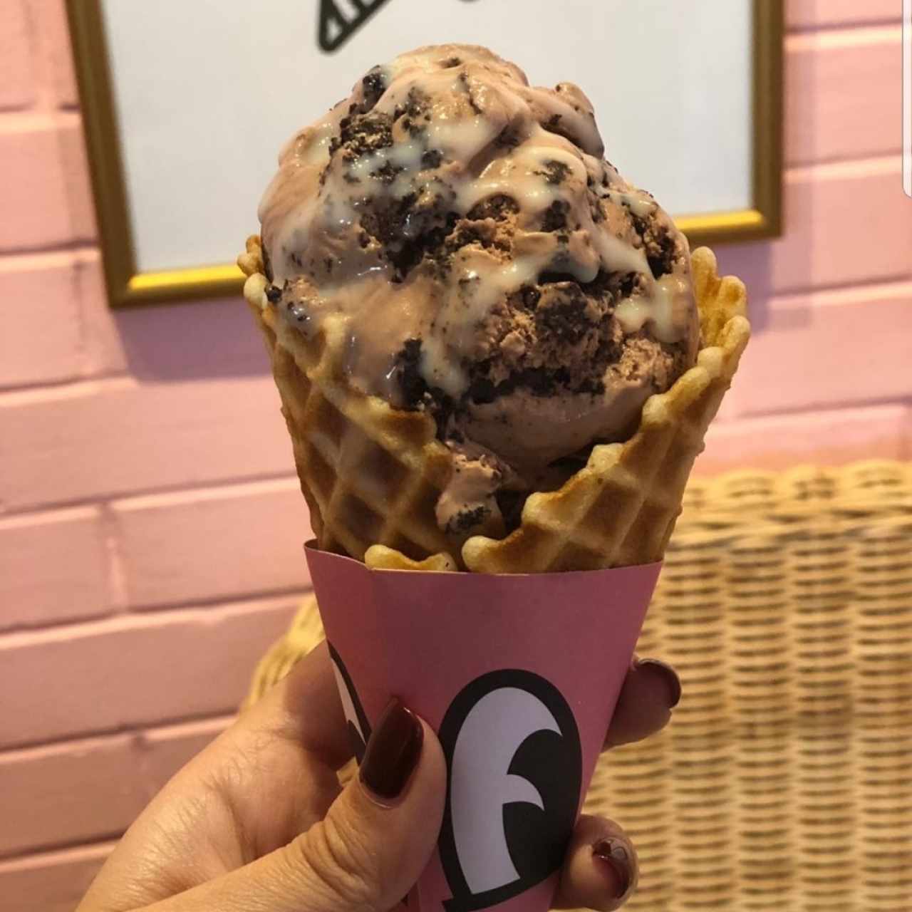 Helado de Brownie