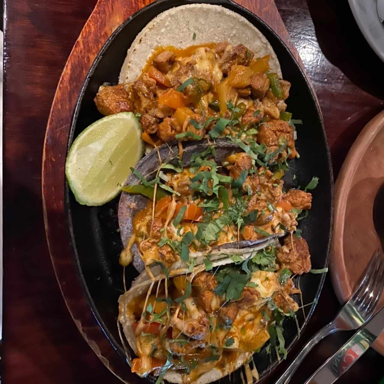 tacos de alhambre al pastor