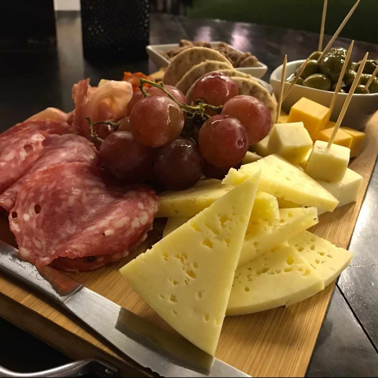 Tabla de Queso Y Charcuterie