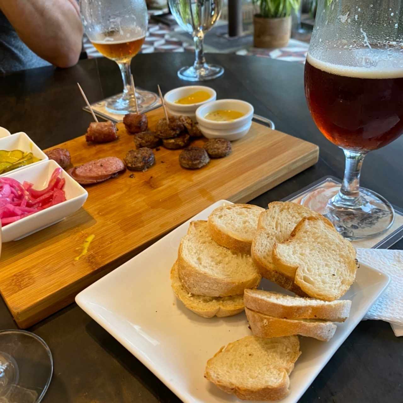 tabla de salchichas 