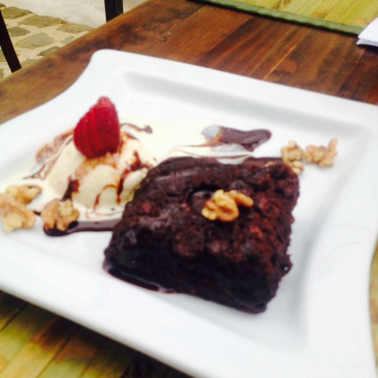 brownie de chocolate