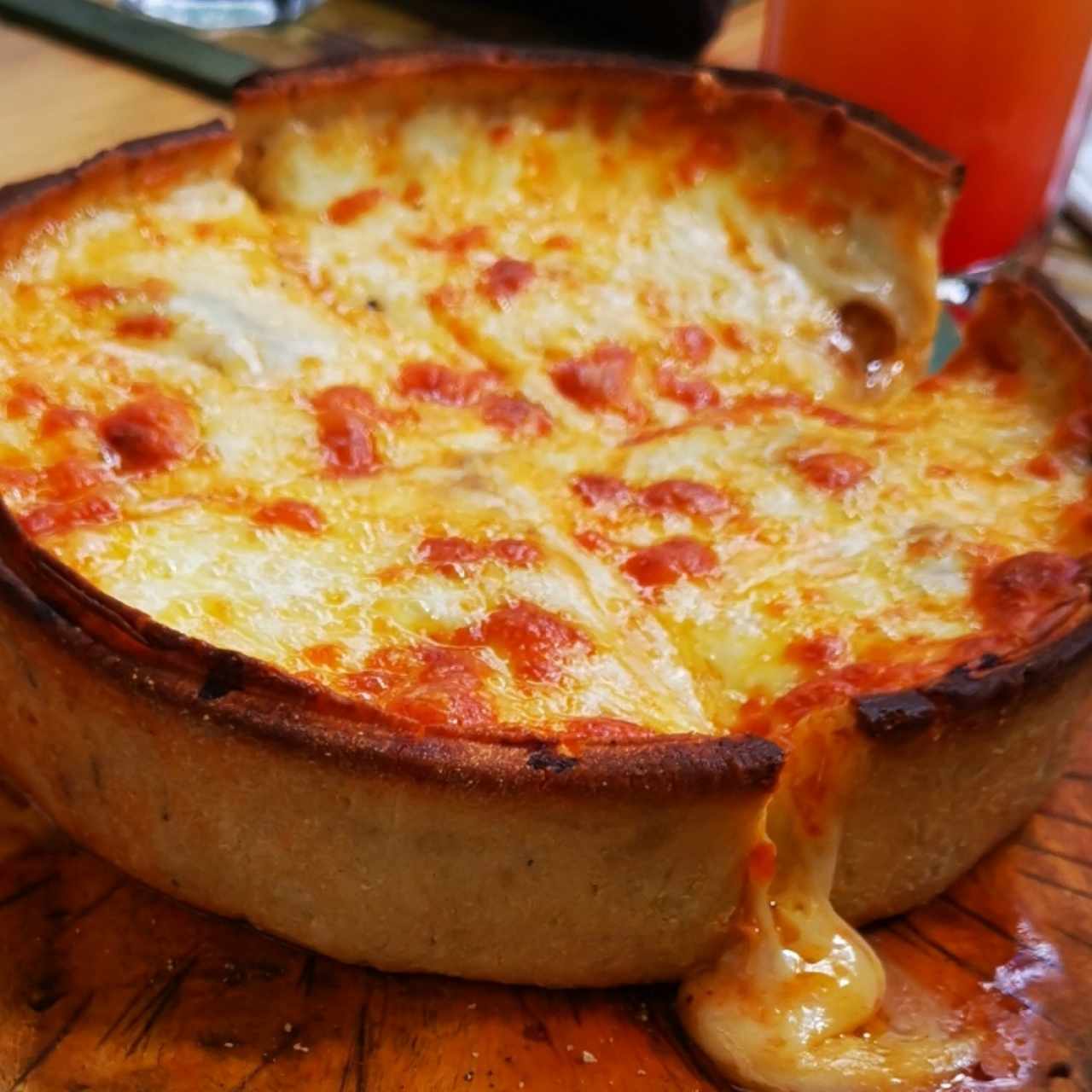 deep dish chicken bacon