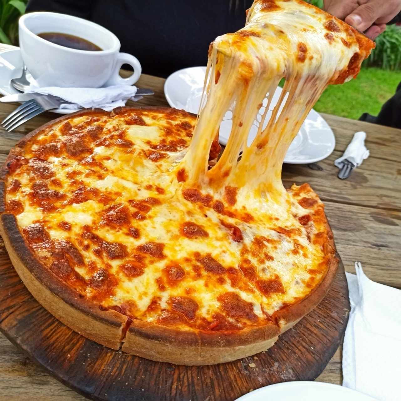 pizza seven meat 