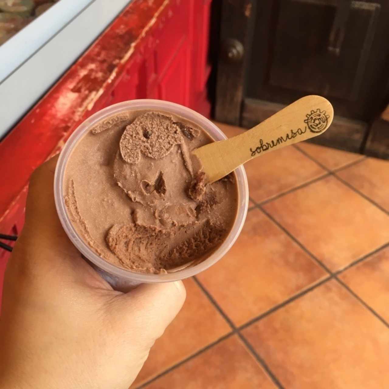 chocolate con tocino