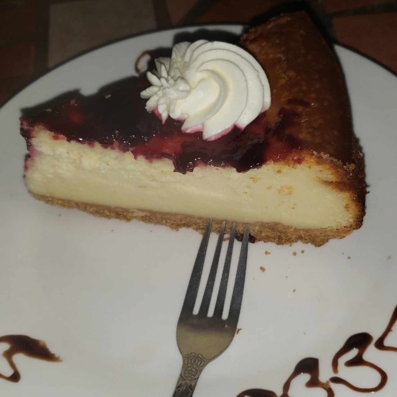 Pastel de mora