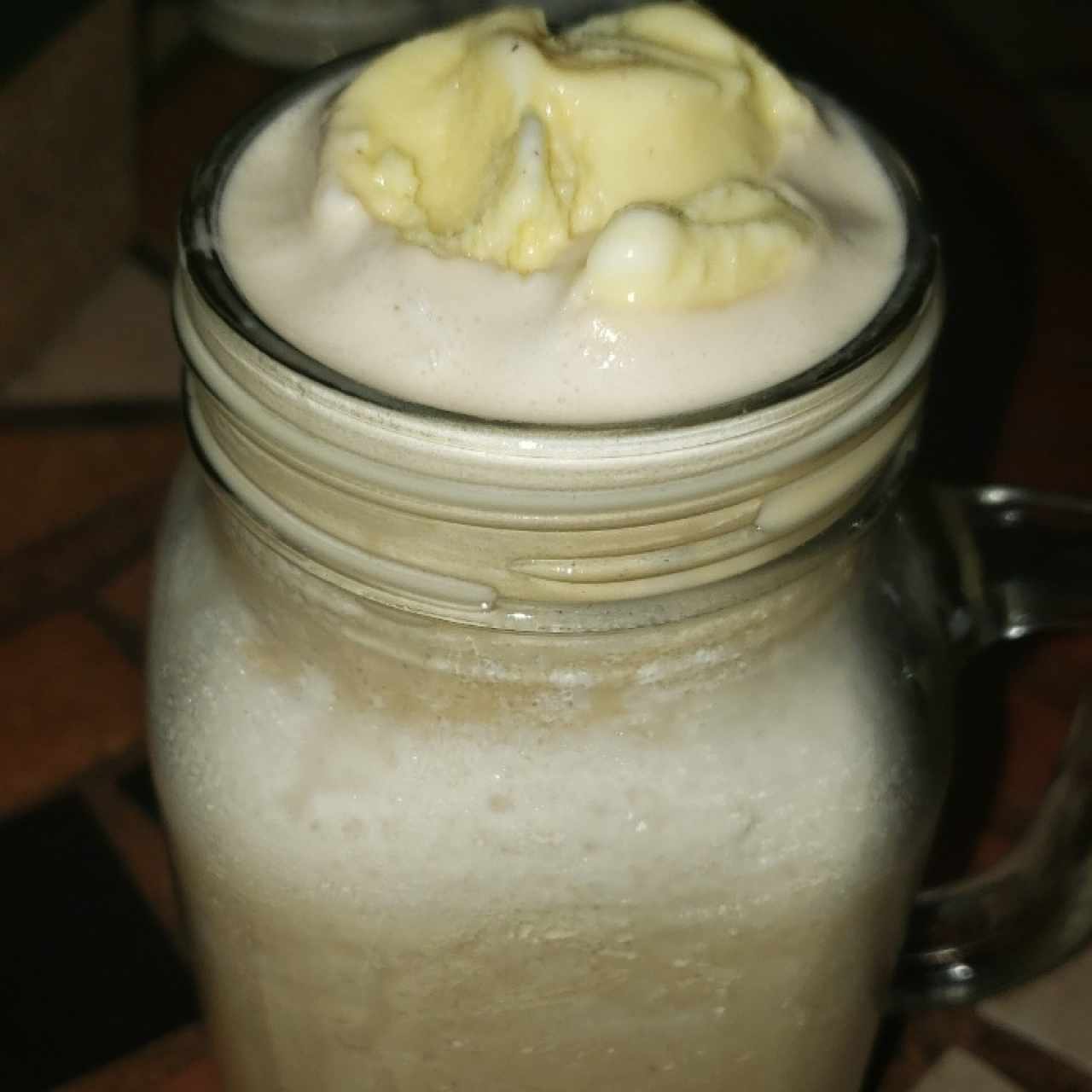 Frappuccino con helado