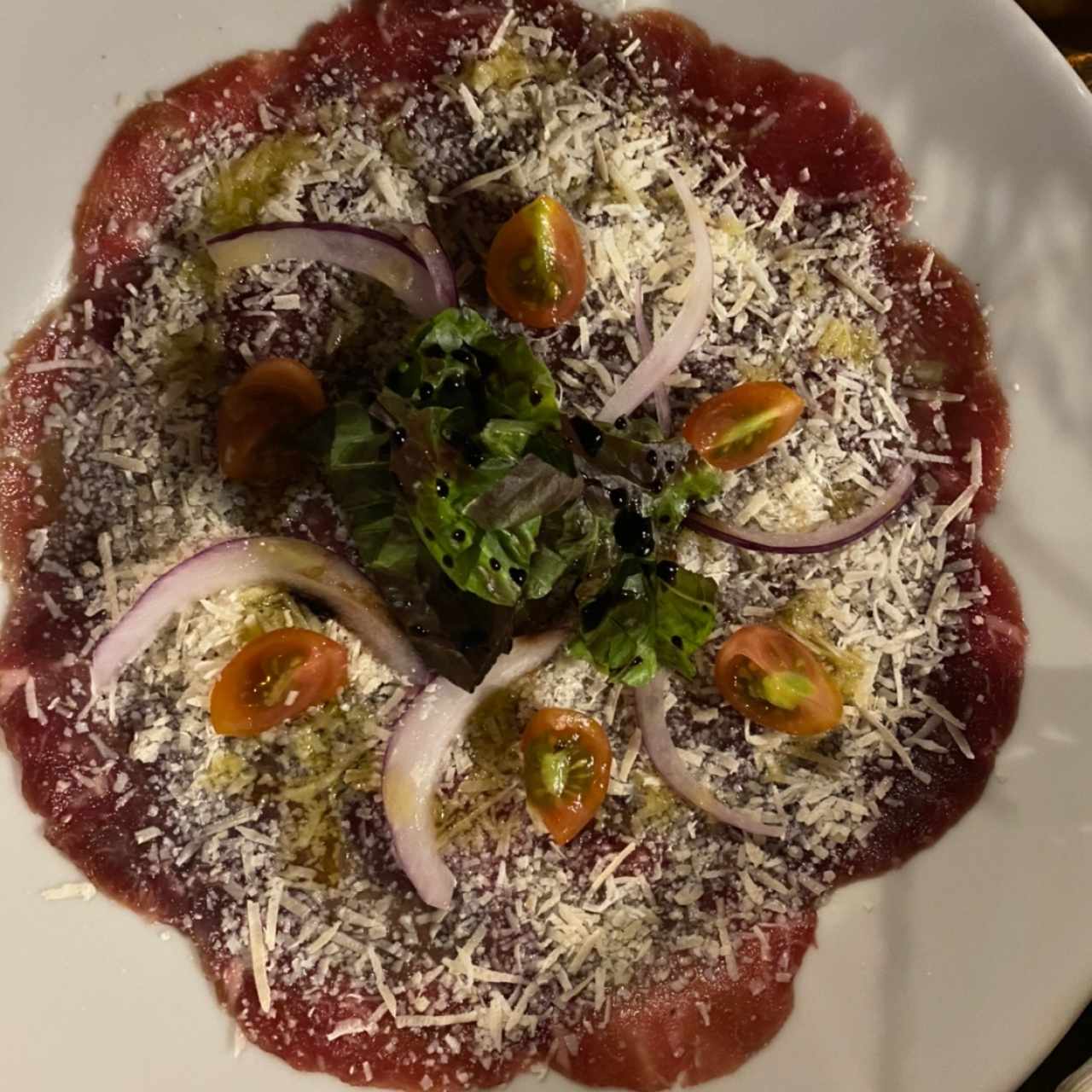 carpaccio de lomito