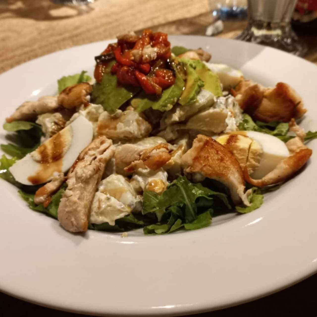 Ensalada campestre con pollo