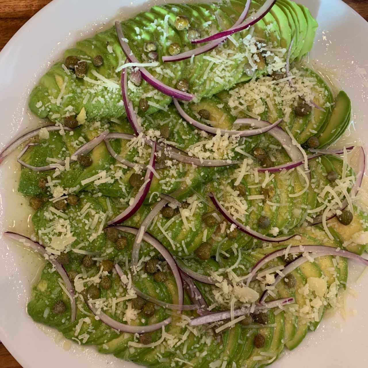 Carpaccio de Aguacate