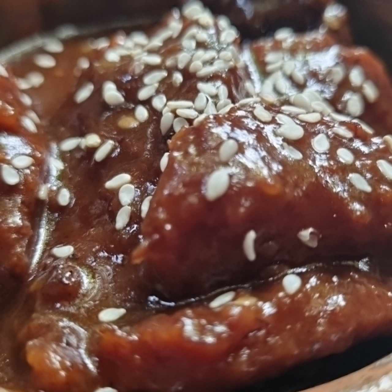 Postres - Plátanos en mole