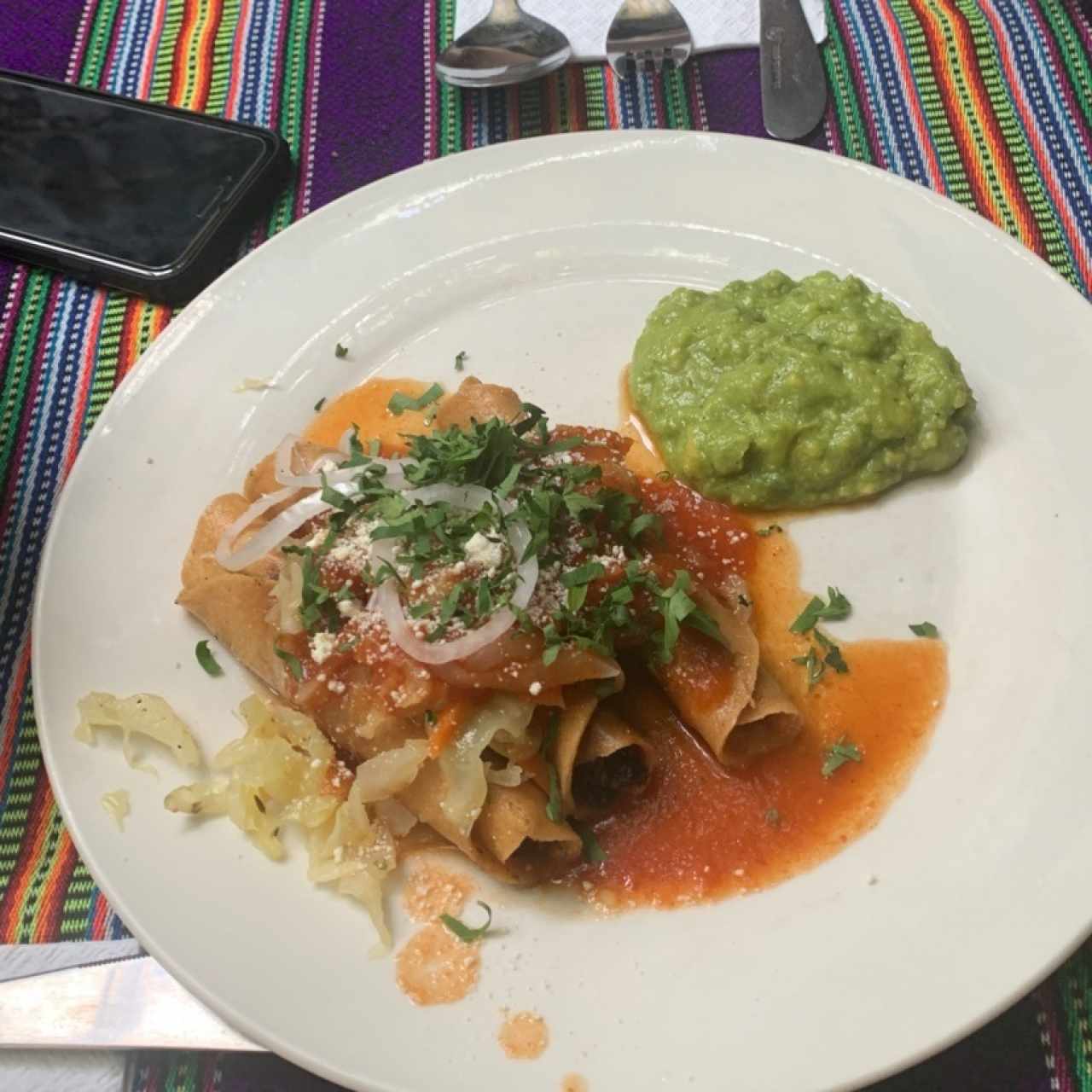 Porción de tacos