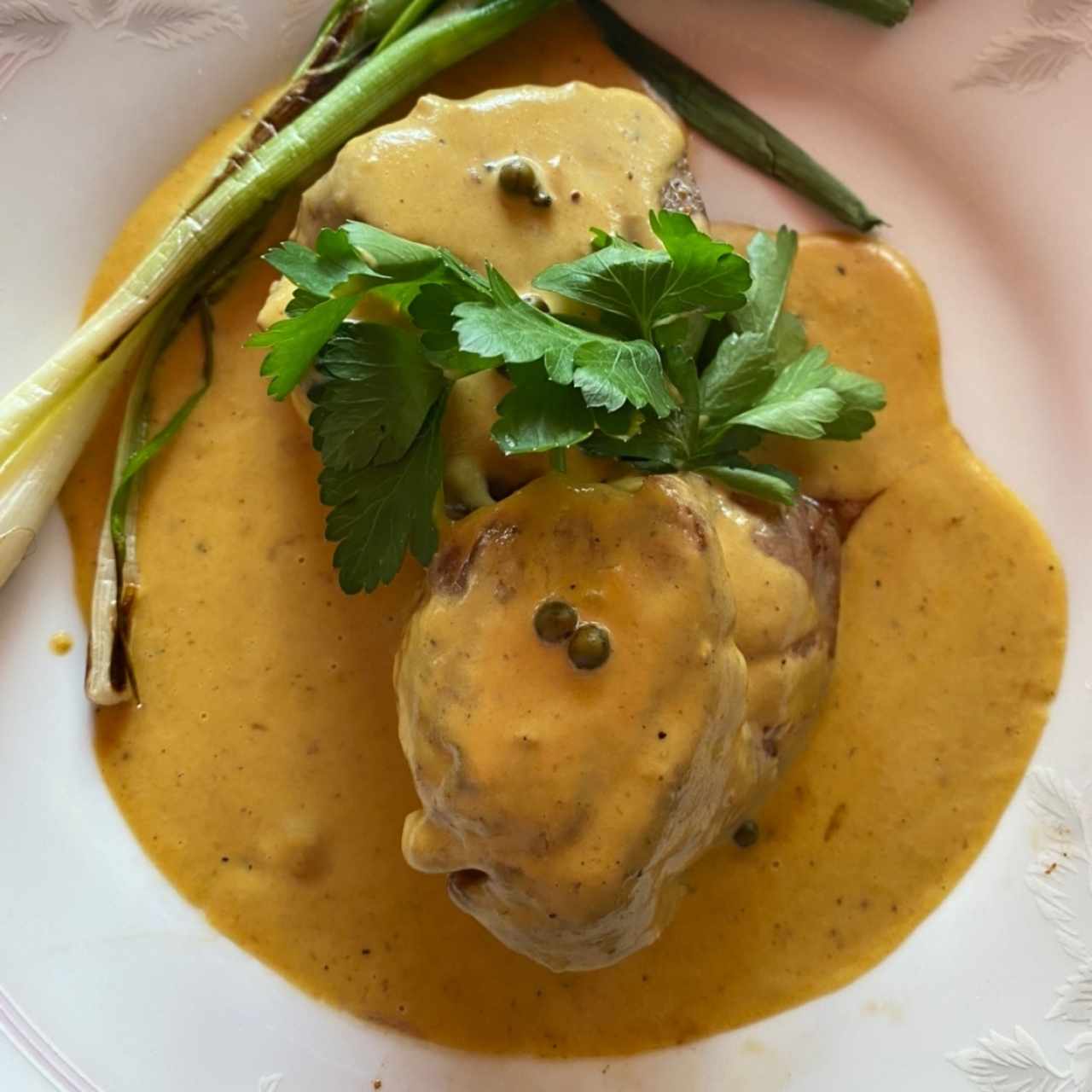 medallones de Lomito a la pimienta