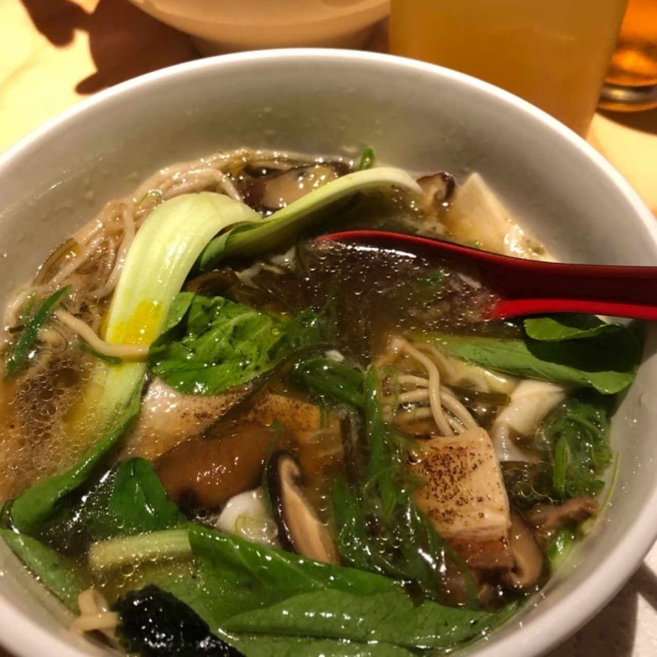 clasica shoyu con extra bok choy