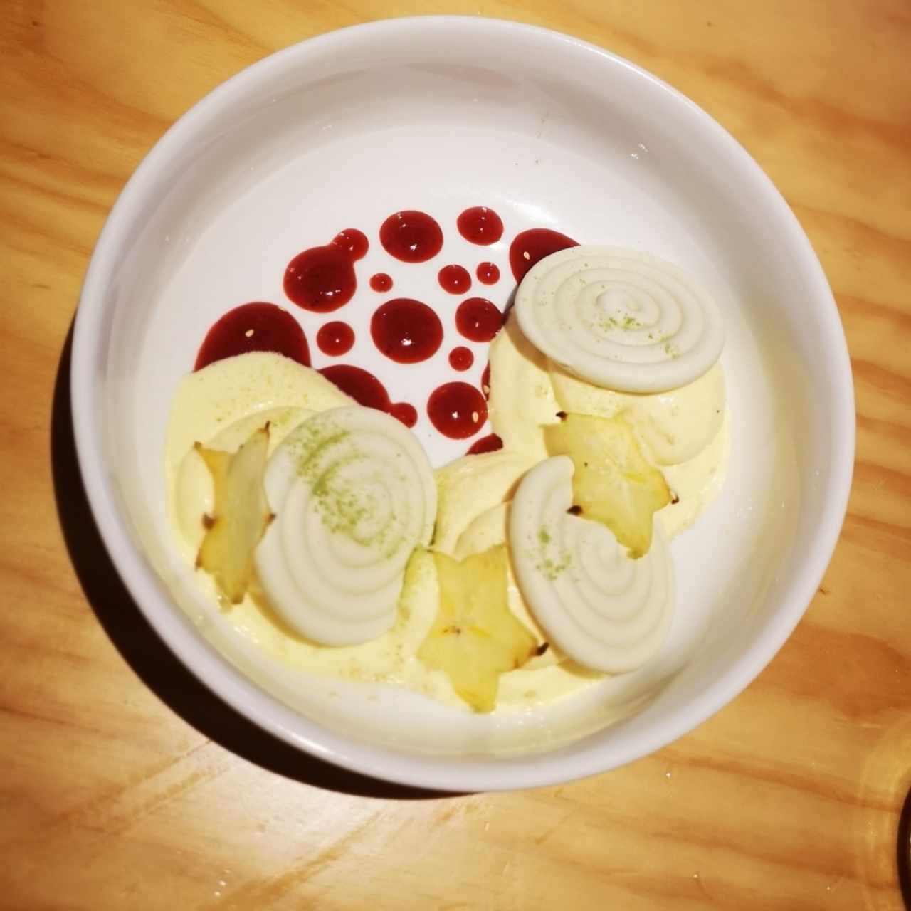 Postre - Espumilla de Matcha