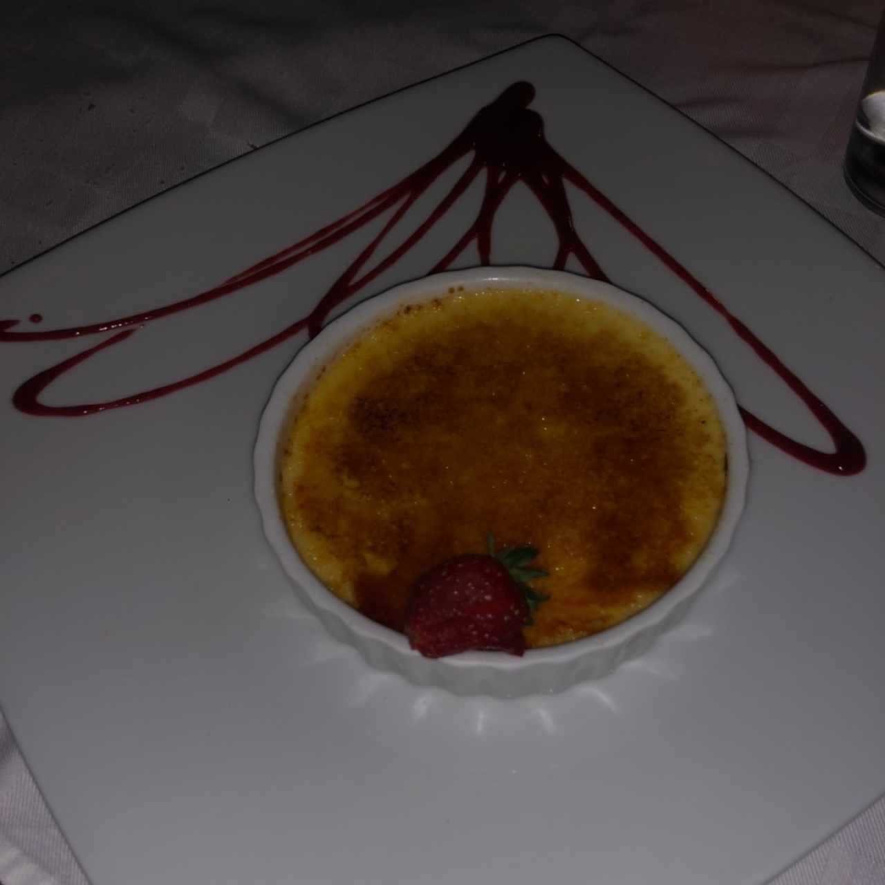 Creme Brulé con cardamomo