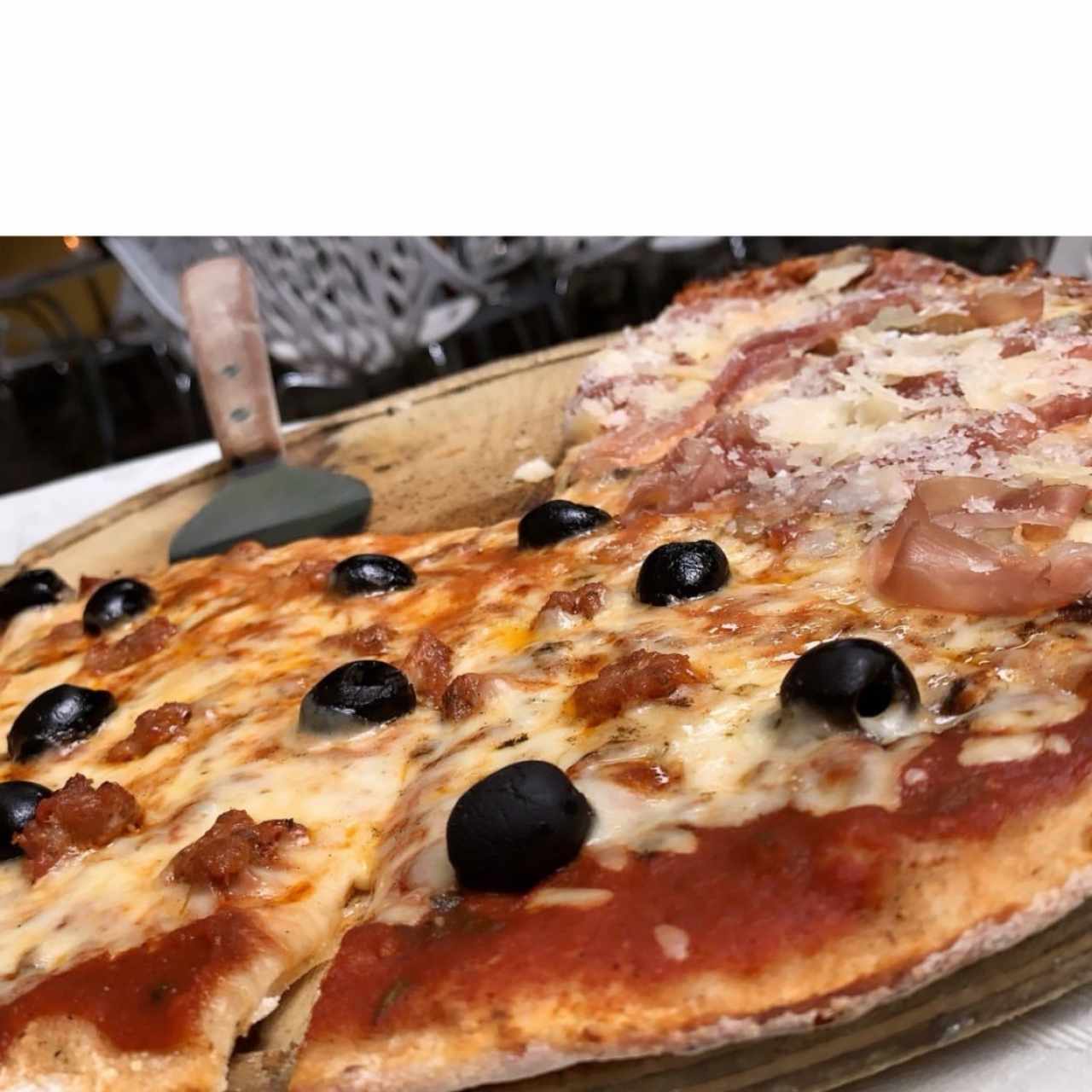 pizza prosciutto